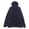 WOOLRICH ウールリッチ イタリア製 ウール ナイロン リバーシブル 2WAY マウンテンパーカー ネイビー系 M【中古】