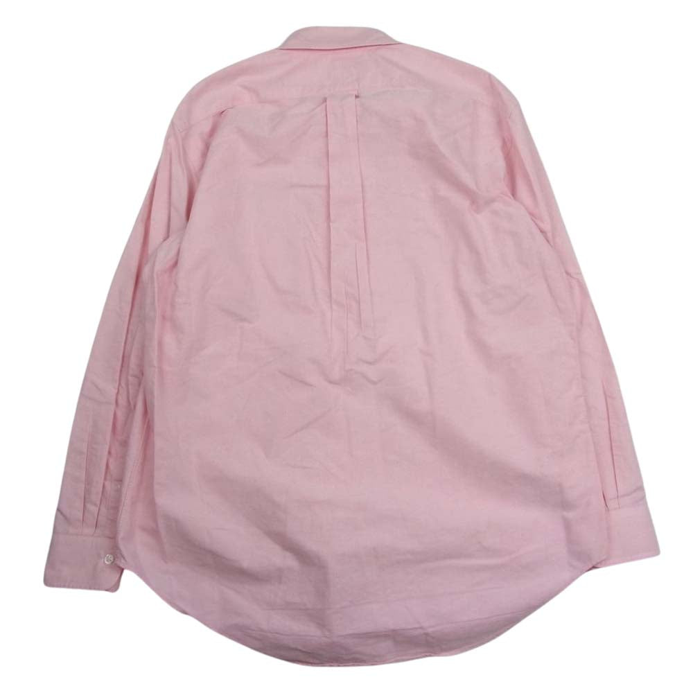 RALPH LAUREN ラルフローレン YARMOUTH BD ヤーマス ボタンダウン ロゴ 刺繍 長袖 シャツ ピンク ピンク系 39-82【中古】