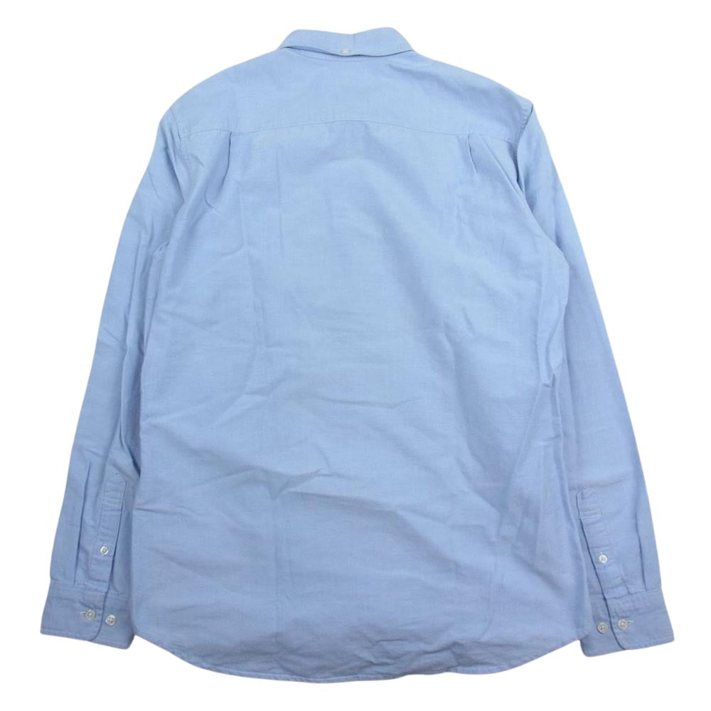 Supreme シュプリーム L/S Oxford Shirt オックスフォード 長袖 ボタン ダウン シャツ ブルー系 M【中古】