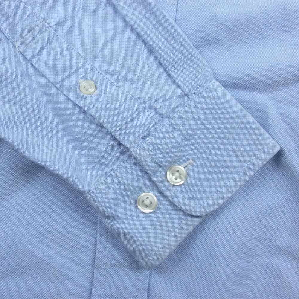 Supreme シュプリーム L/S Oxford Shirt オックスフォード 長袖 ボタン ダウン シャツ ブルー系 M【中古】