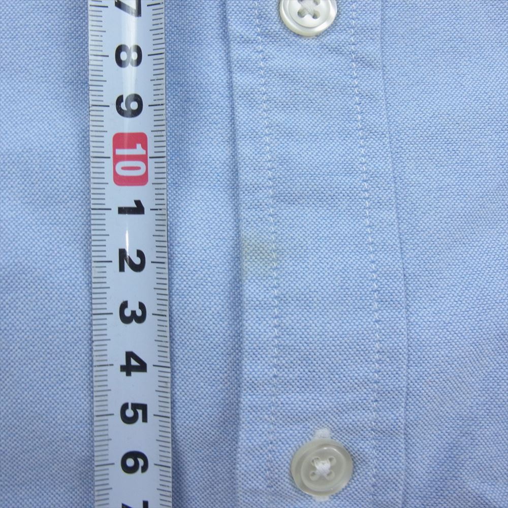 Supreme シュプリーム L/S Oxford Shirt オックスフォード 長袖 ボタン ダウン シャツ ブルー系 M【中古】