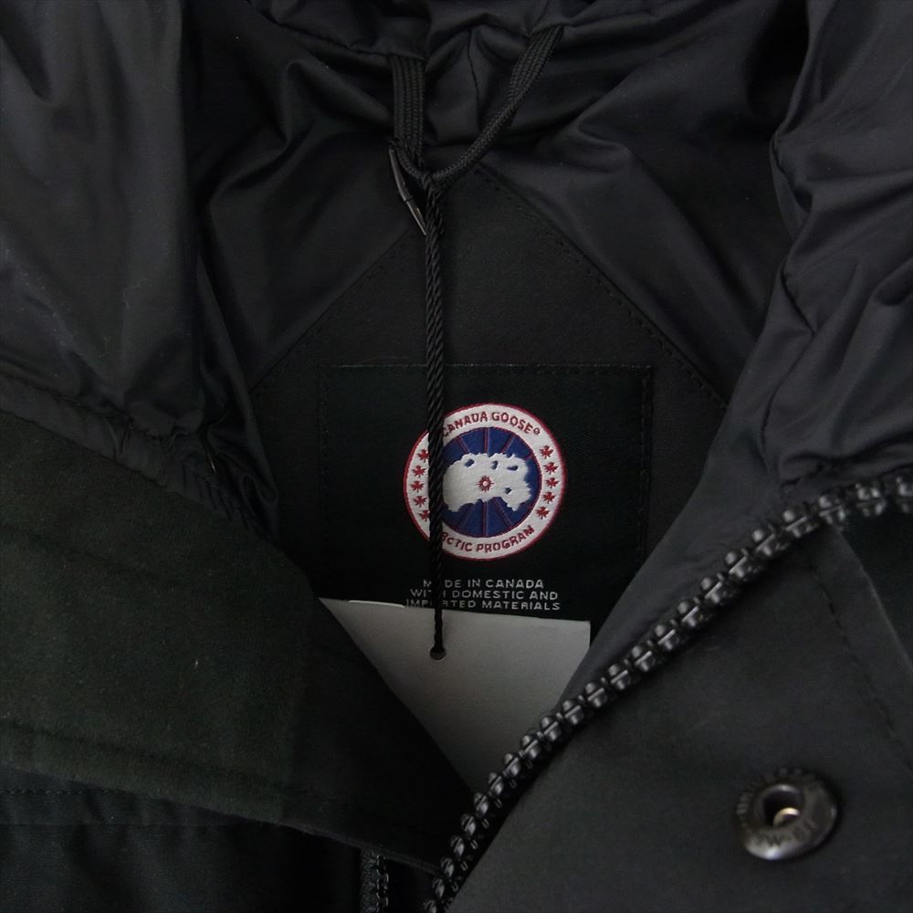 CANADA GOOSE カナダグース 3804MA 国内正規品 サザビーリーグ MACMILLAN PARKA マクミランパーカー フーディダウンジャケット ブラック系 XL【中古】