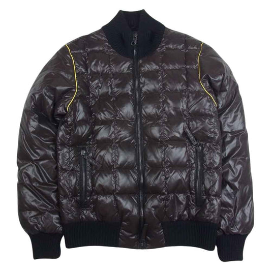 DUVETICA デュベティカ G32-003 D90-201 ダウン ジャケット ブルゾン ショルダーライン ブラウン系 48【中古】