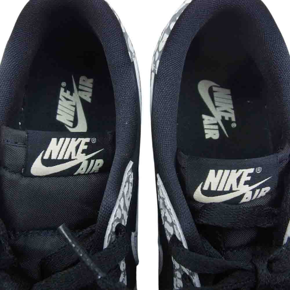 NIKE ナイキ CZ0858-001 GS Air Jordan 1 Retro Low OG Black Cement AJ1 エアジョーダン レトロ ロー ブラック セメント スニーカー ブラック系 24cm【中古】