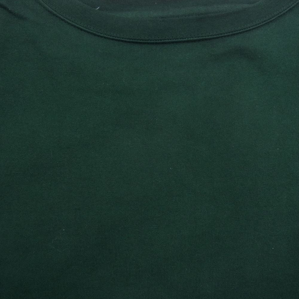 Ron Herman ロンハーマン TNH17200-03 THE NEW HOUSE ザニューハウス 別注 ボリュームスリーブ 長袖 Tシャツ カットソー グリーン系 F【中古】