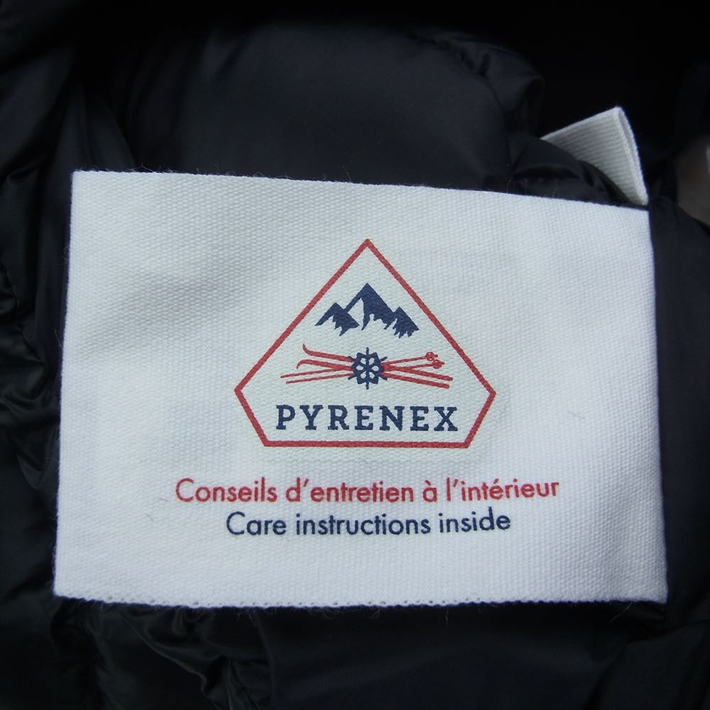 Pyrenex ピレネックス 22AW HWR004 SUYEN スイエン ダウン ジャケット ロゴワッペン ブラック系 40【新古品】【未使用】【中古】