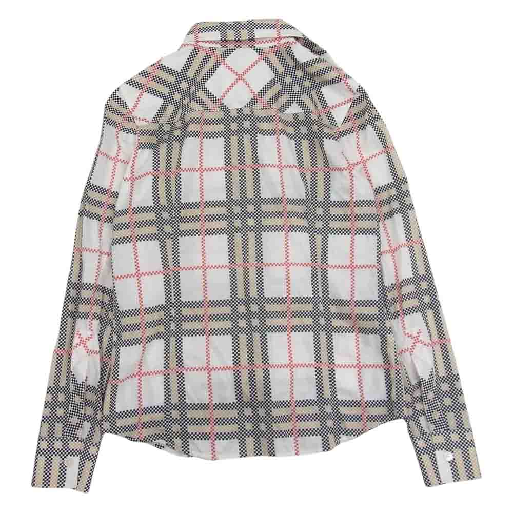 BURBERRY LONDON バーバリー ロンドン チェック 長袖 シャツ マルチカラー系 38【中古】
