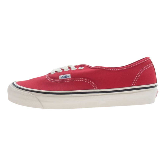 VANS バンズ VN0A38ENMR9 AUTHENTIC 44 DX オーセンティック ローカット スニーカー レッド系 28cm【新古品】【未使用】【中古】