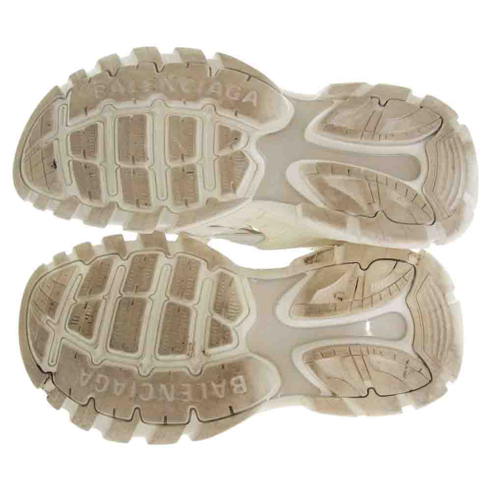 BALENCIAGA バレンシアガ 617542 TRACK SANDAL トラック サンダル スニーカー オフホワイト系 26.5cm【中古】