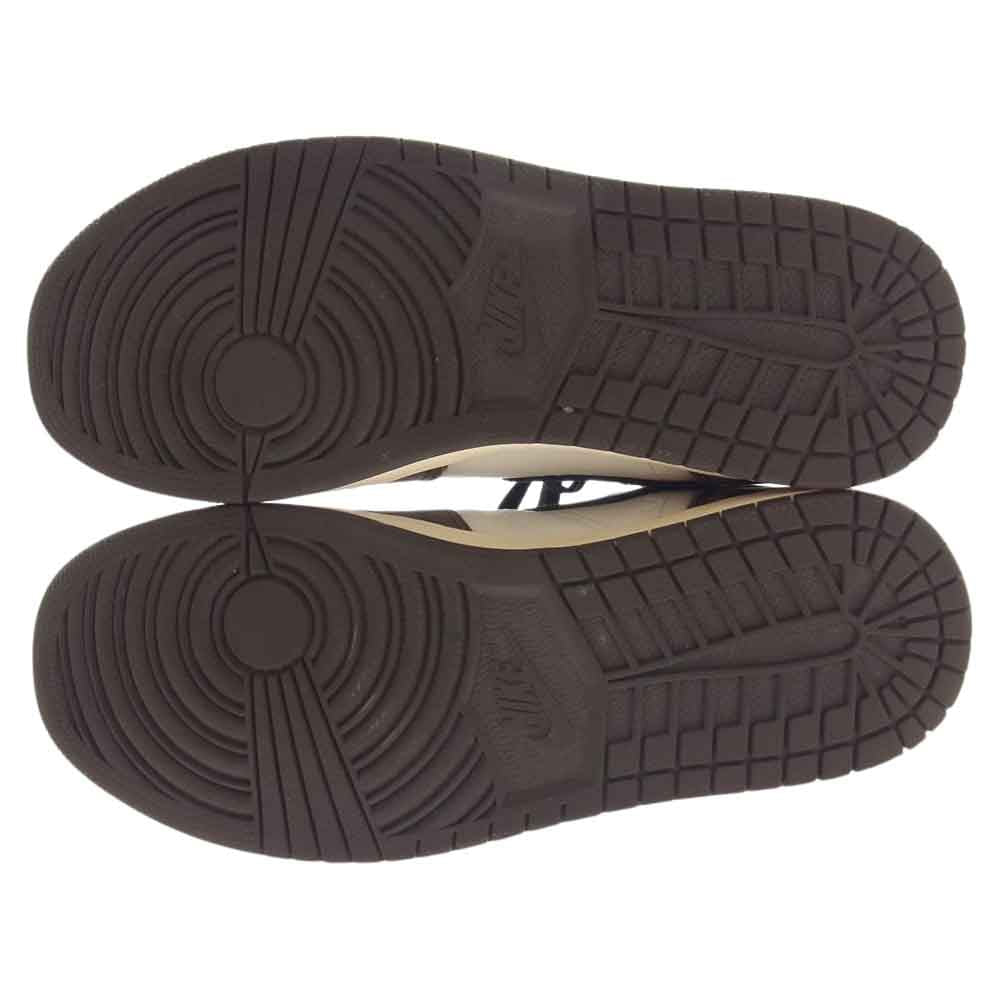 NIKE ナイキ CD4487-100 TRAVIS SCOTT AIR JORDAN 1 HIGH OG TS SP エアジョーダン ワン ハイ ブラウン系 27.5cm【中古】