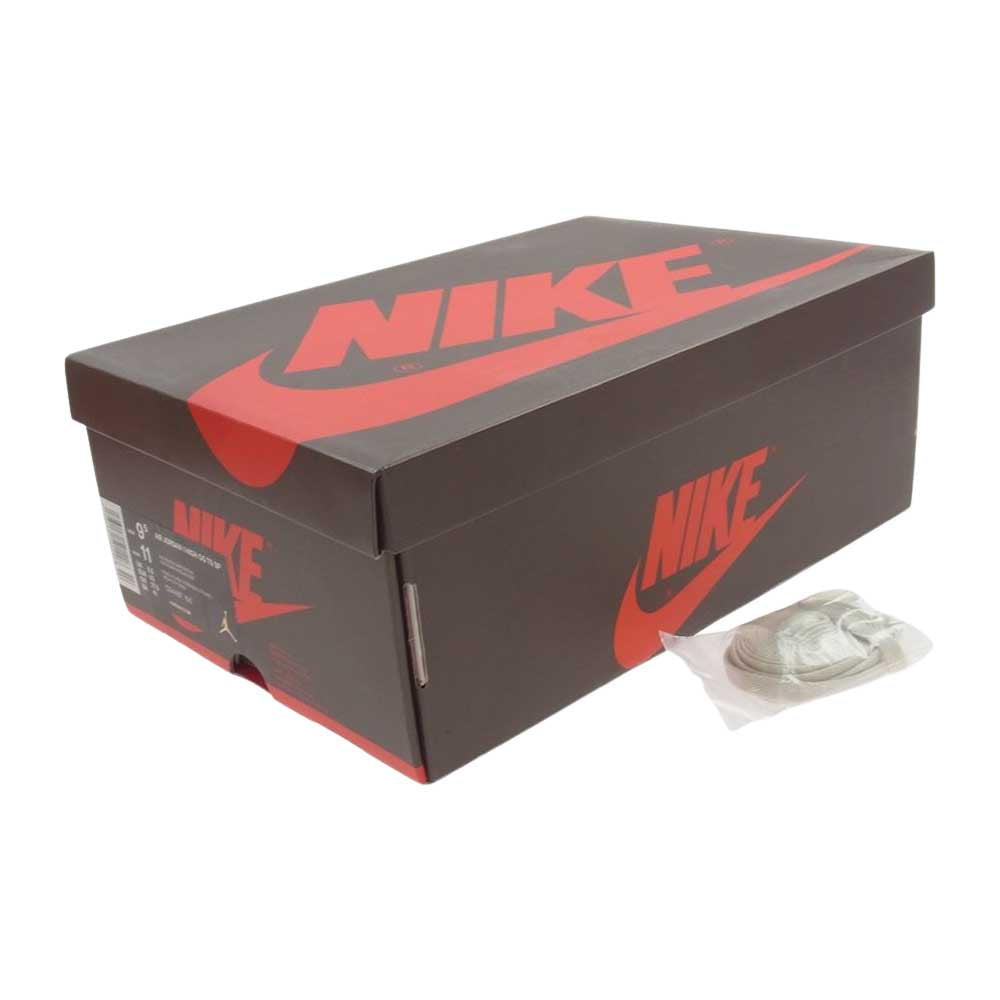 NIKE ナイキ CD4487-100 TRAVIS SCOTT AIR JORDAN 1 HIGH OG TS SP エアジョーダン ワン ハイ ブラウン系 27.5cm【中古】