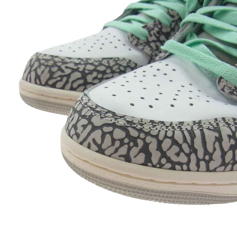 NIKE ナイキ Air Jordan 1 High OG White Cement エアジョーダン1 ハイ OG ホワイト セメント スニーカー マルチカラー系 26.5cm【中古】