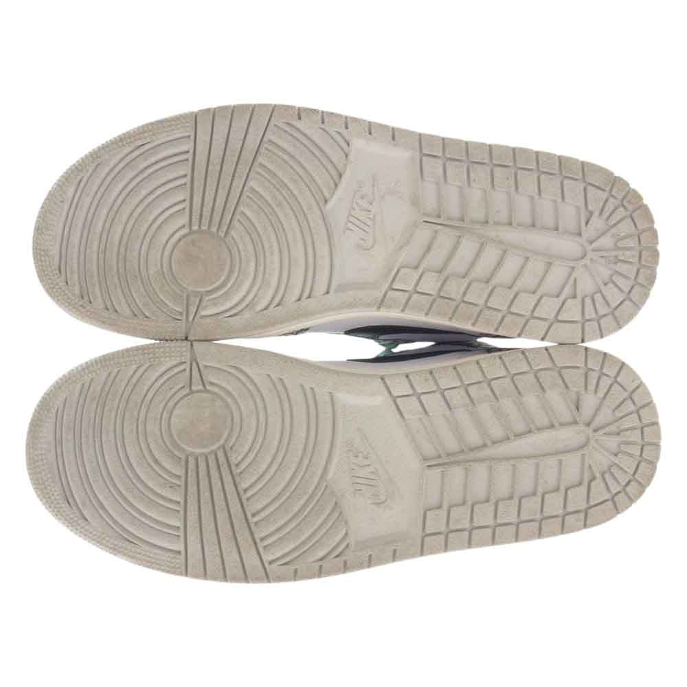 NIKE ナイキ Air Jordan 1 High OG White Cement エアジョーダン1 ハイ OG ホワイト セメント スニーカー マルチカラー系 26.5cm【中古】