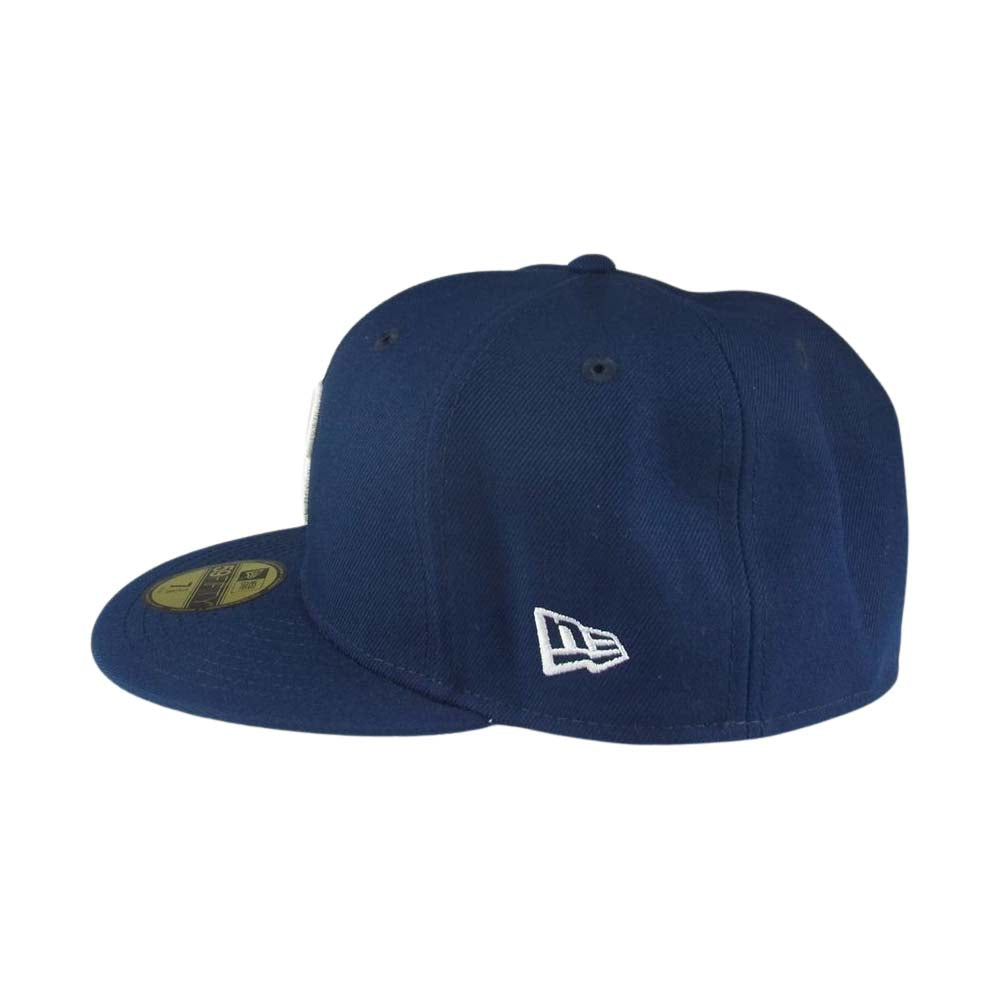 ブリックス アンド ウッド NEW ERA B LOGO ニューエラ B ロゴ キャップ ネイビー系 58.4㎝【美品】【中古】