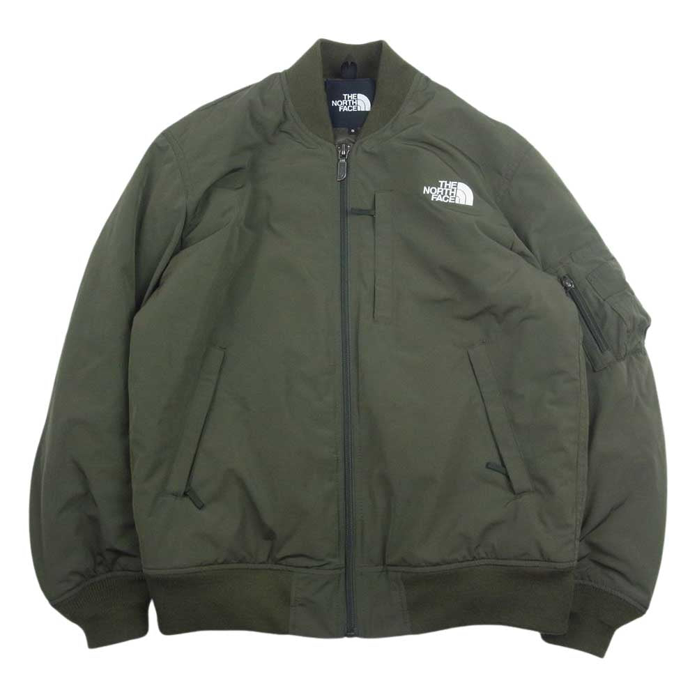 THE NORTH FACE ノースフェイス NY82132 INSULATION Bomber Jacket インサレーションボンバージャケット  カーキ系 S【中古】