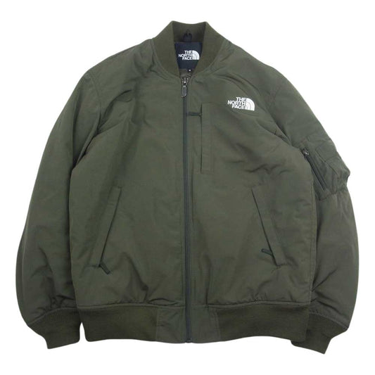 THE NORTH FACE ノースフェイス NY82132 INSULATION Bomber Jacket インサレーションボンバージャケット  カーキ系 S【中古】