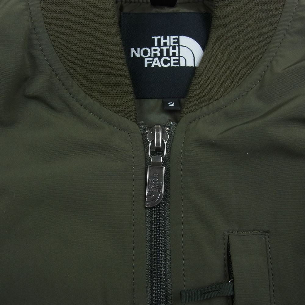 THE NORTH FACE ノースフェイス NY82132 INSULATION Bomber Jacket インサレーションボンバージャケット  カーキ系 S【中古】
