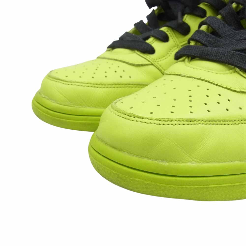 NIKE ナイキ CU7544-300 × AMBUSH DUNK HIGH FLASH LIME アンブッシュ ダンク ハイ フラッシュライム ライトグリーン系 27.5【中古】