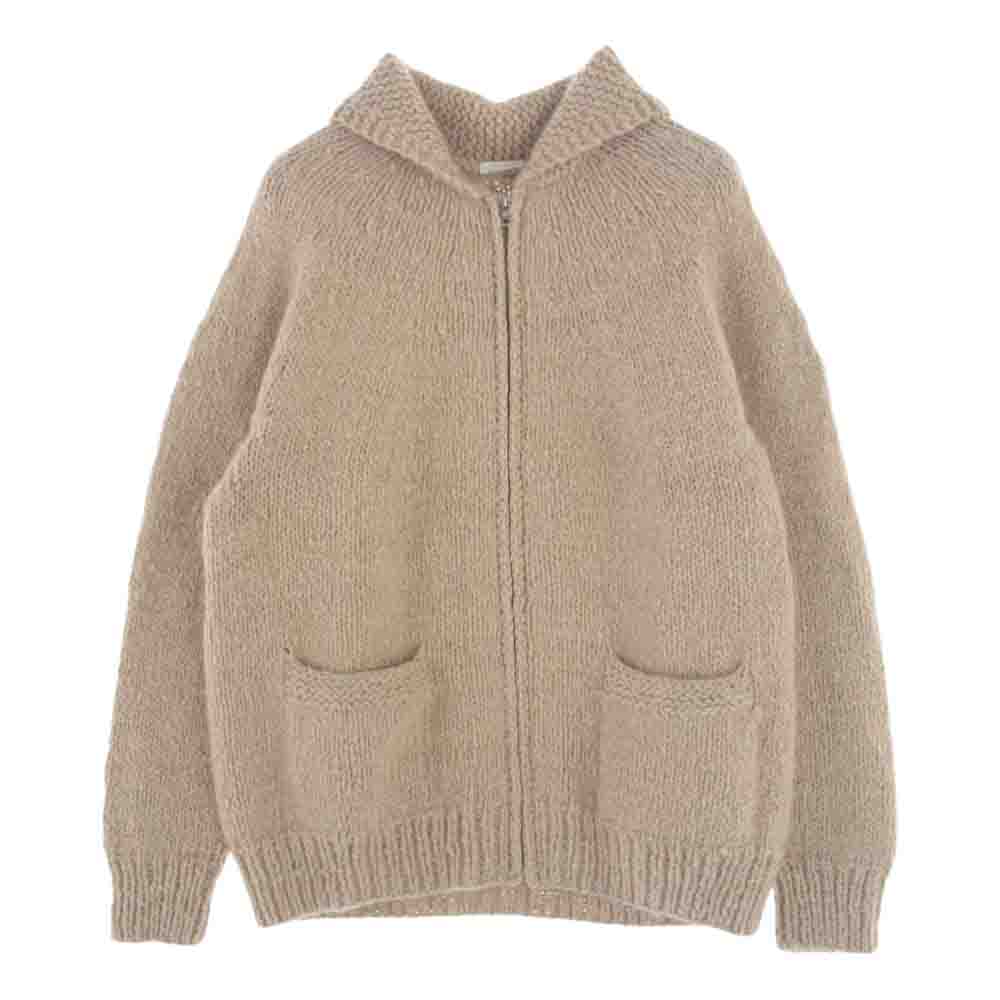 COMOLI コモリ 22AW W03-06008 ハンドスパン カシミヤ カウチンニット ベージュ系【中古】