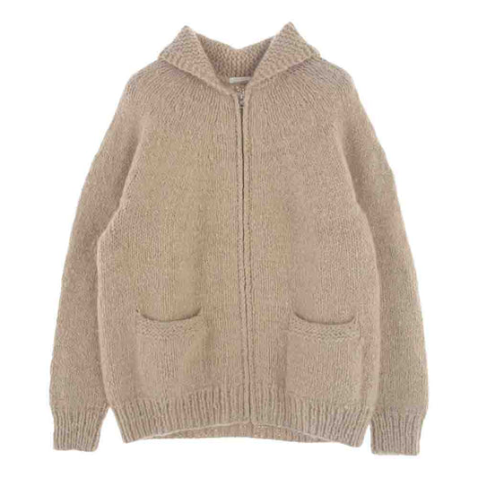 COMOLI コモリ 22AW W03-06008 ハンドスパン カシミヤ カウチンニット ベージュ系【中古】
