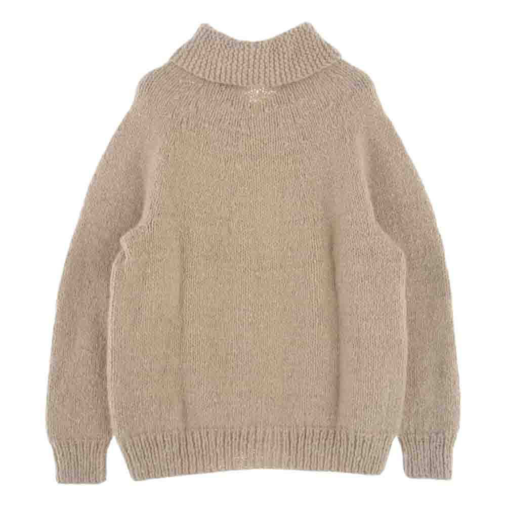 COMOLI コモリ ニット 22AW W03-06008 ハンドスパン カシミヤ カウチンニット ベージュ系【中古】 COMOLI コモリ 22AW W03-06008 ハンドスパン カシミヤ カウチンニット