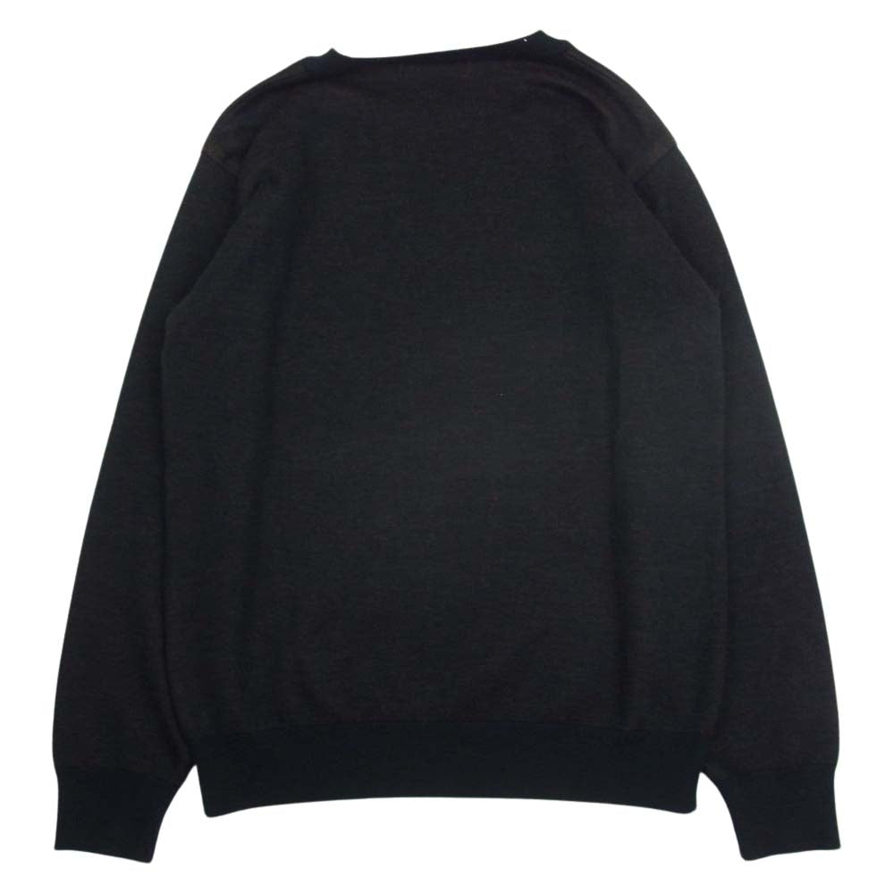 HYSTERIC GLAMOUR ヒステリックグラマー 17AW 02173NS14 HANDCUFF JACQUARD PULLOVER KNIT SWEATER 手錠 ニット セーター ブラック系 S【中古】