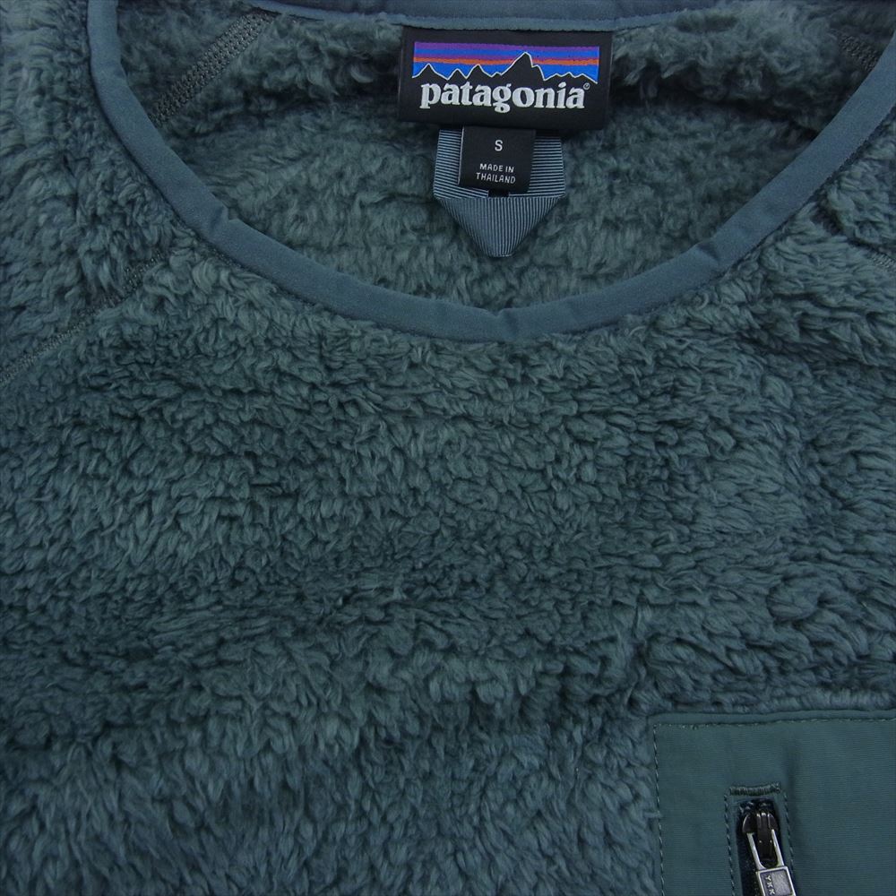 patagonia パタゴニア 22AW 25895 Los Gatos Fleece Crew ロス ガトス クルー フリース ジャケット グリーン系 S【中古】