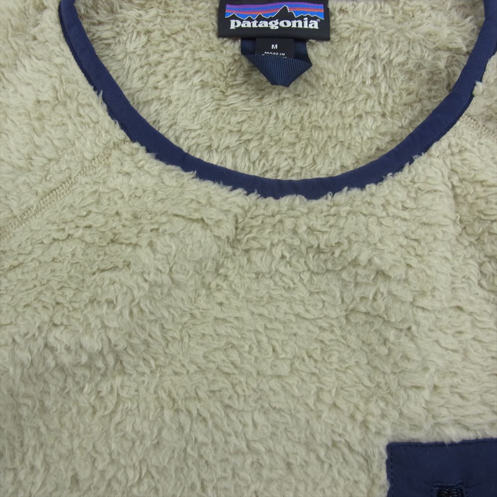 patagonia パタゴニア 22AW 25895 Los Gatos Fleece Crew ロス ガトス クルー フリース ジャケット ナチュラル ベージュ系 M【中古】