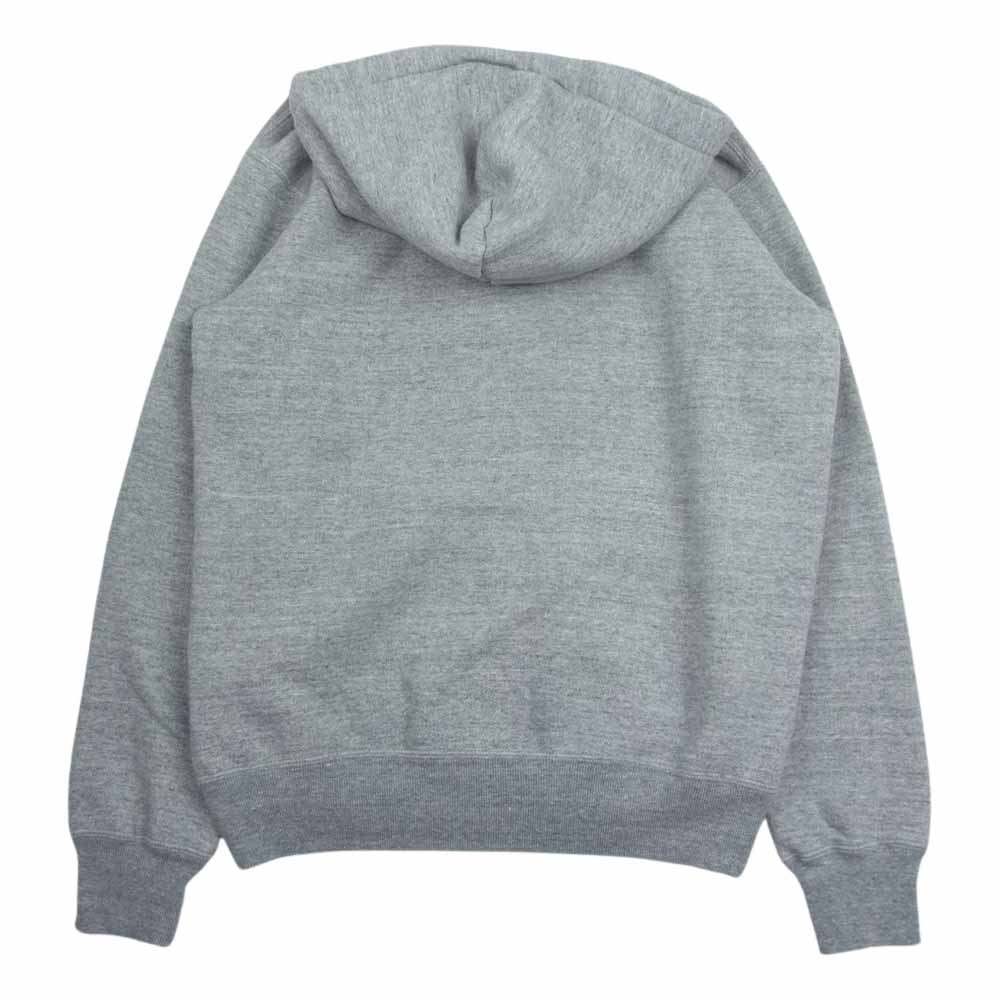 The REAL McCOY'S ザリアルマッコイズ QUALITY GARMENTS  コットン スウェット ジップ パーカー グレー系 S【中古】