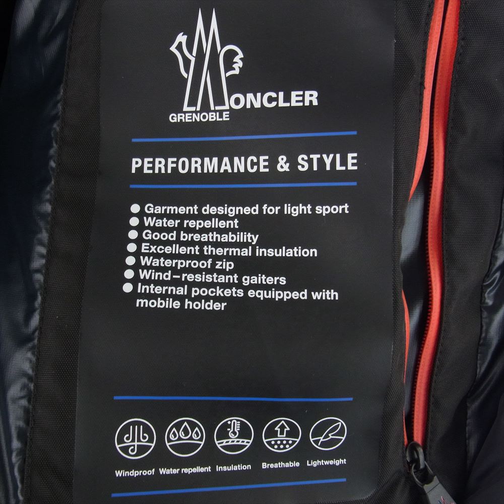 MONCLER モンクレール GRENOBLE グルノーブル MAZOD ダウンジャケット ブラック系 2【新古品】【未使用】【中古】