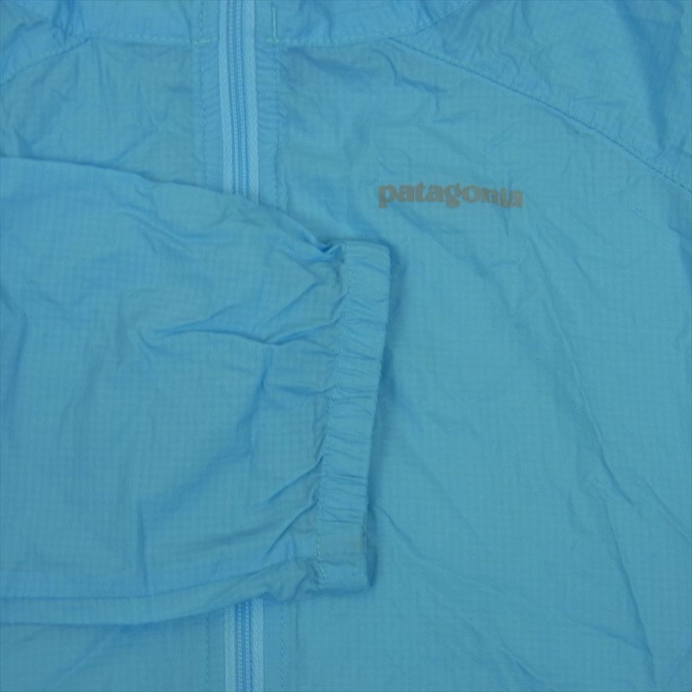 patagonia パタゴニア 11AW 24027 11年製 hoodini full zip jacket ウィメンズ フーディニ フルジップ パッカブル ジャケット ライトブルー系 XS【中古】