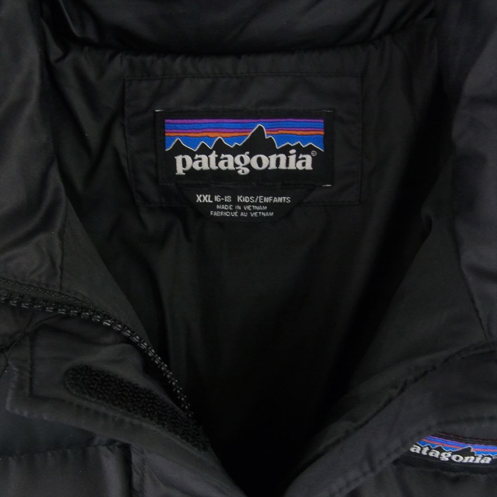 patagonia パタゴニア 15AW 68255 15年製 Girls Down for Fun Coat ガールズ ダウン ファン コート ブラック系 XXL【中古】