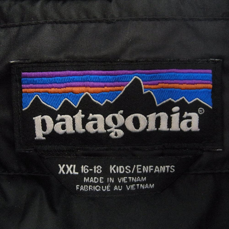 patagonia パタゴニア 15AW 68255 15年製 Girls Down for Fun Coat ガールズ ダウン ファン コート ブラック系 XXL【中古】