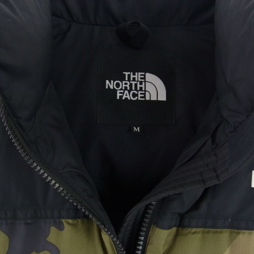 THE NORTH FACE ノースフェイス ND91842 Novelty Nuptse Jacket ノベルティー ヌプシ ジャケット カーキ系 M【中古】