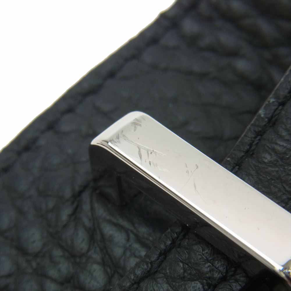 Furla フルラ レザー 巾着 2WAY ショルダー ハンドバッグ ブラック系【中古】