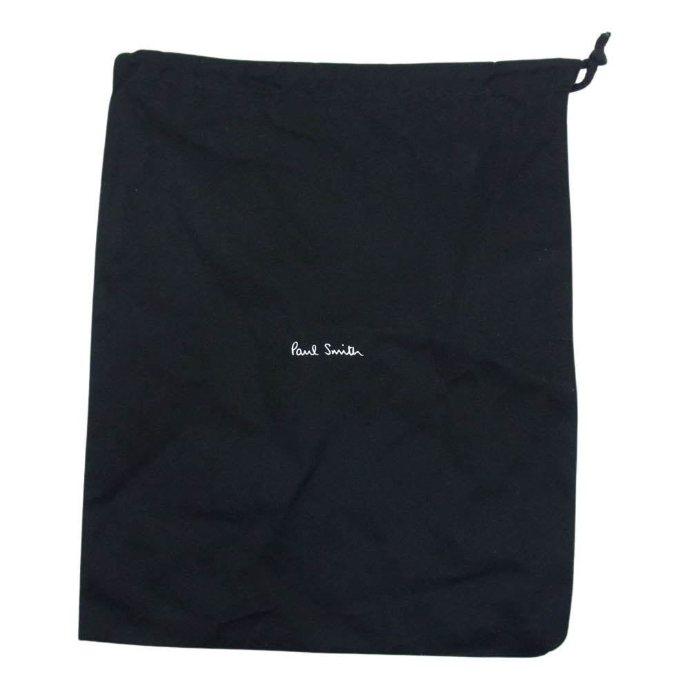 Paul Smith ポール・スミス レザー セカンドバッグ  ダークネイビー系【中古】