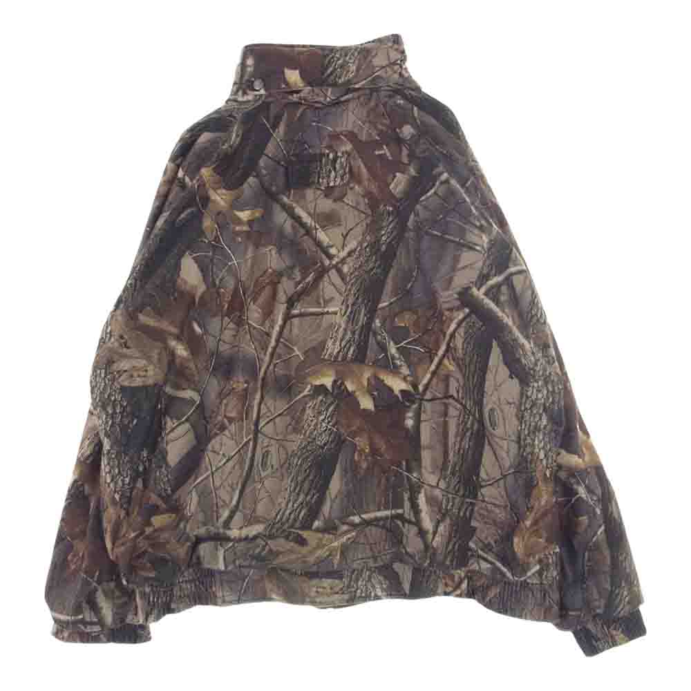 WOOLRICH ウールリッチ リアルツリー カモ リバーシブル 中綿 入りブルゾン カーキ系 XL【中古】