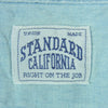 STANDARD CALIFORNIA スタンダードカリフォルニア SD Chambray Shirt シャンブレー 長袖 シャツ インディゴブルー系 ライトブルー系 M【極上美品】【中古】