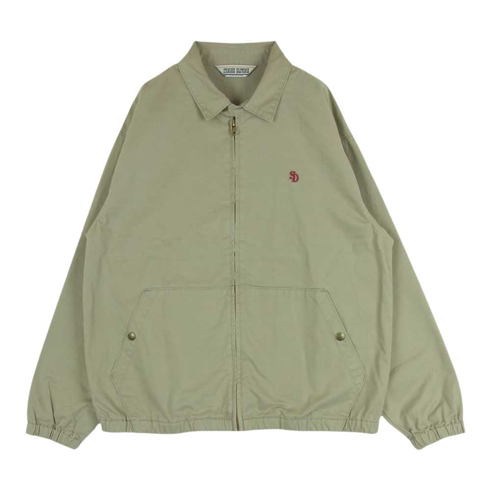 STANDARD CALIFORNIA スタンダードカリフォルニア SD Harrington Jacket ハリントン ジャケット ベージュ系 M【極上美品】【中古】