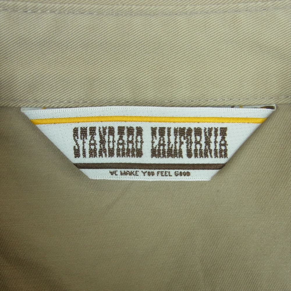 STANDARD CALIFORNIA スタンダードカリフォルニア SD Harrington Jacket ハリントン ジャケット ベージュ系 M【極上美品】【中古】