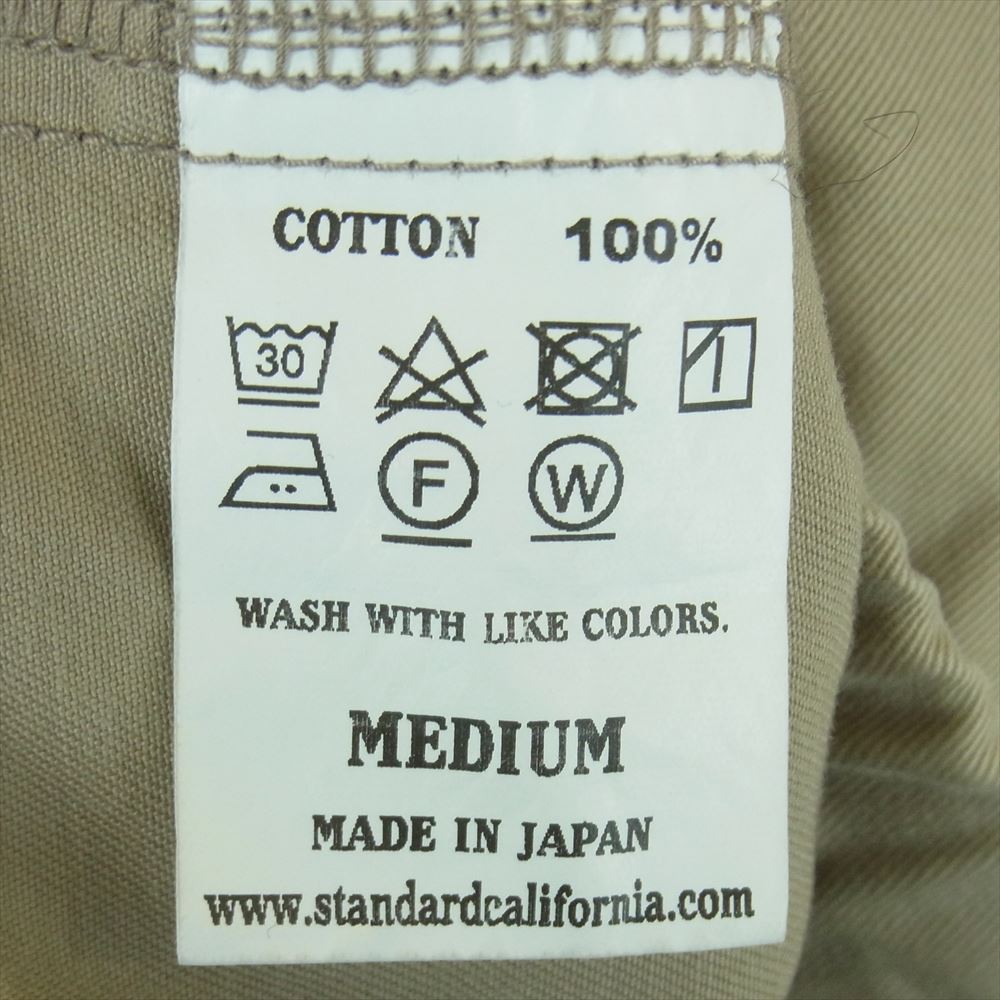STANDARD CALIFORNIA スタンダードカリフォルニア SD Harrington Jacket ハリントン ジャケット ベージュ系 M【極上美品】【中古】