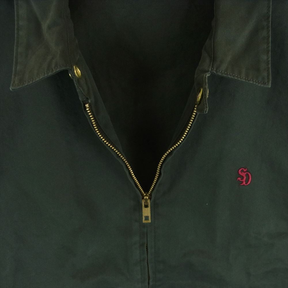STANDARD CALIFORNIA スタンダードカリフォルニア SD Harrington Jacket ハリントン ジャケット ダークグレー系 緑がかったダークグレー系 M【極上美品】【中古】