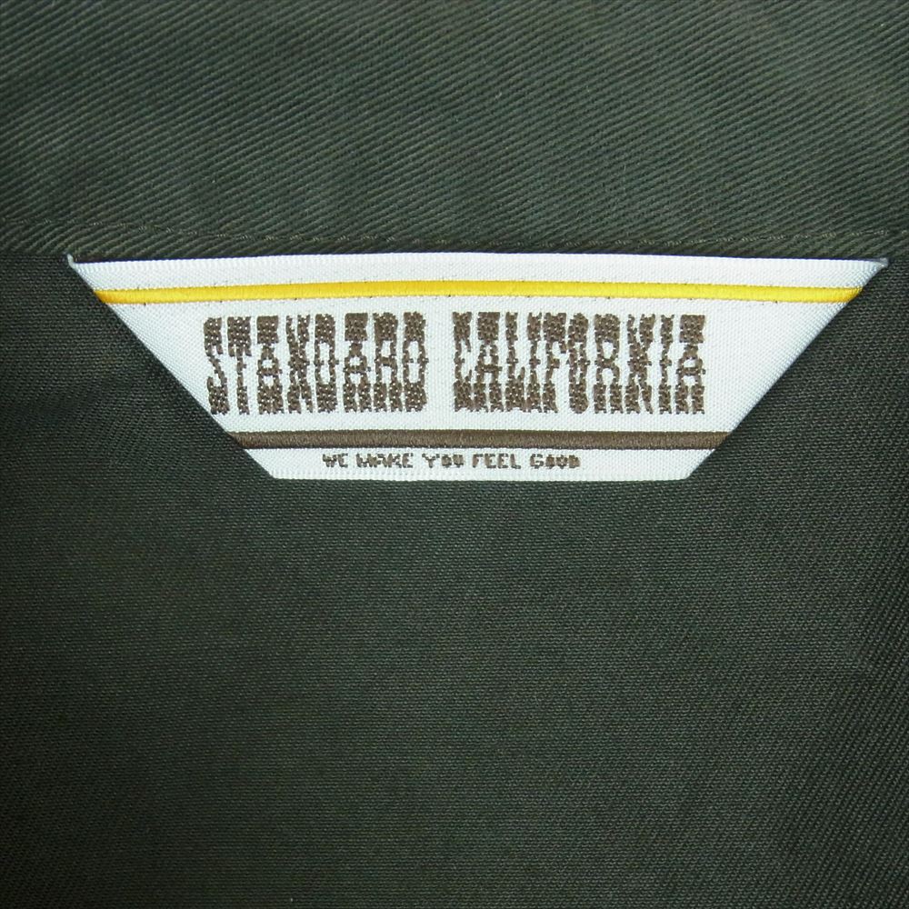 STANDARD CALIFORNIA スタンダードカリフォルニア SD Harrington Jacket ハリントン ジャケット ダークグレー系 緑がかったダークグレー系 M【極上美品】【中古】