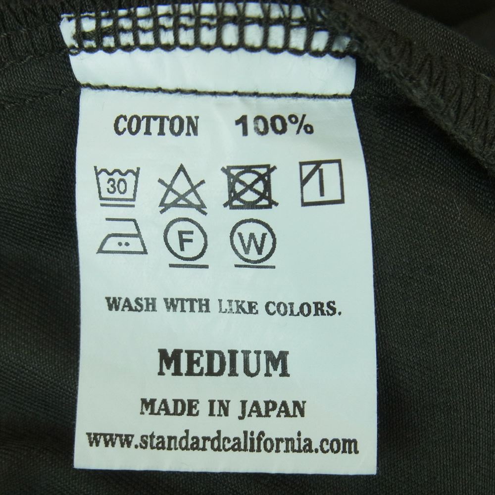 STANDARD CALIFORNIA スタンダードカリフォルニア SD Harrington Jacket ハリントン ジャケット ダークグレー系 緑がかったダークグレー系 M【極上美品】【中古】