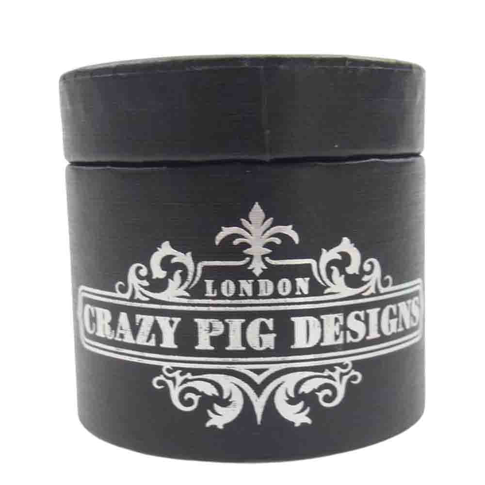 CRAZY PIG クレイジーピッグ BONE HAND DESIGNS スカル ボーン ハンド リング シルバー系【中古】