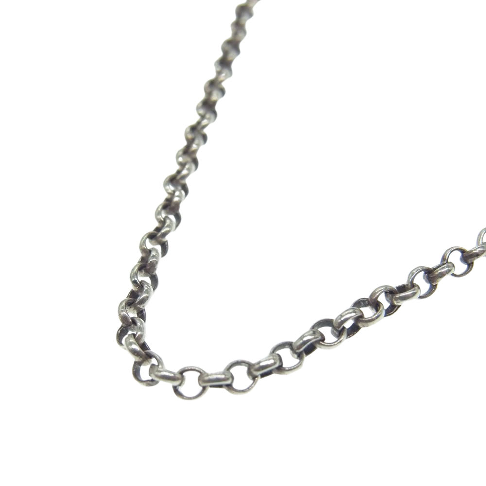 CHROME HEARTS クロムハーツ（原本有） NECKCHAIN R18inch ロール チェーン 18インチ ネックレス シルバー系【中古】