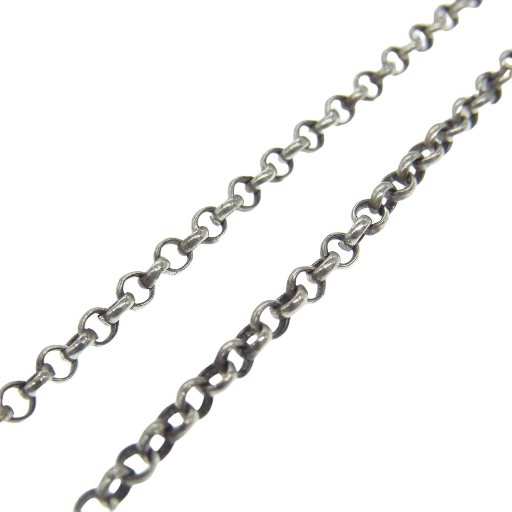 CHROME HEARTS クロムハーツ（原本有） NECKCHAIN R18inch ロール チェーン 18インチ ネックレス シルバー系【中古】