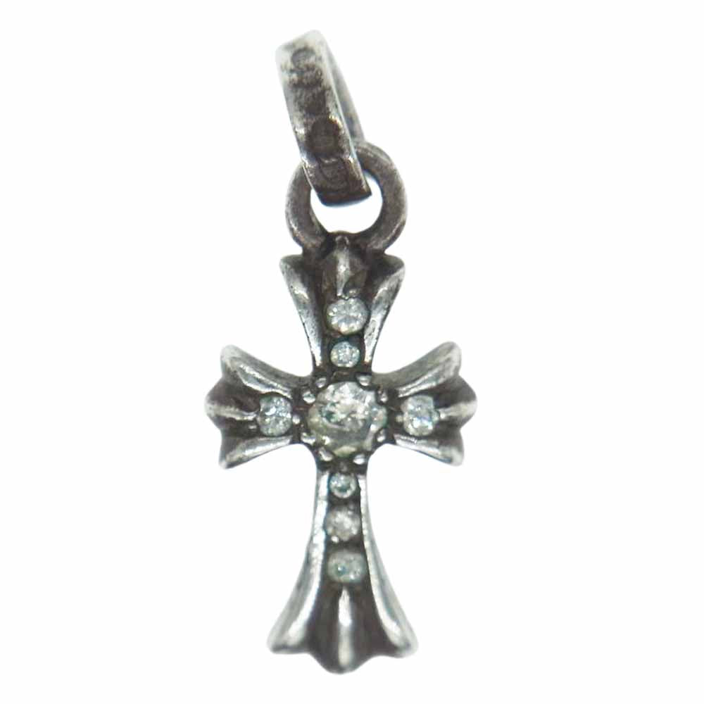 CHROME HEARTS クロムハーツ（原本無） CRS BBYFAT ベイビーファット チャーム アフターパヴェダイヤ ペンダントトップ シルバー系【中古】