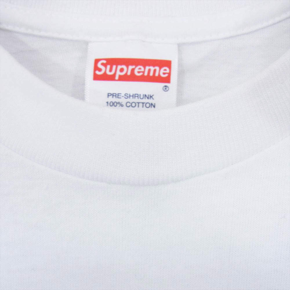 Supreme シュプリーム 20AW Cross Box Logo Tee クロス ボックスロゴ 半袖 Tシャツ ホワイト系 S【中古】