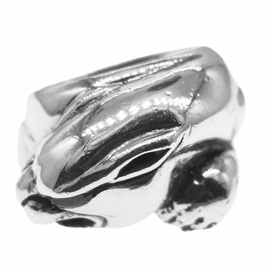 LEATHERS AND TREASURES レザーズアンドトレジャーズ エメラルドアイ パンサー リング S シルバー系 11.5号【中古】